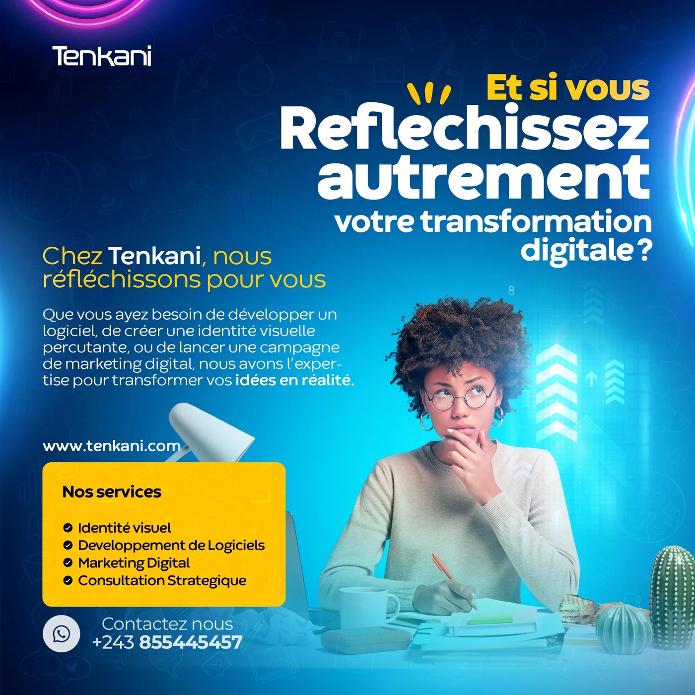 Transformation digitale — réalisation TENKANI