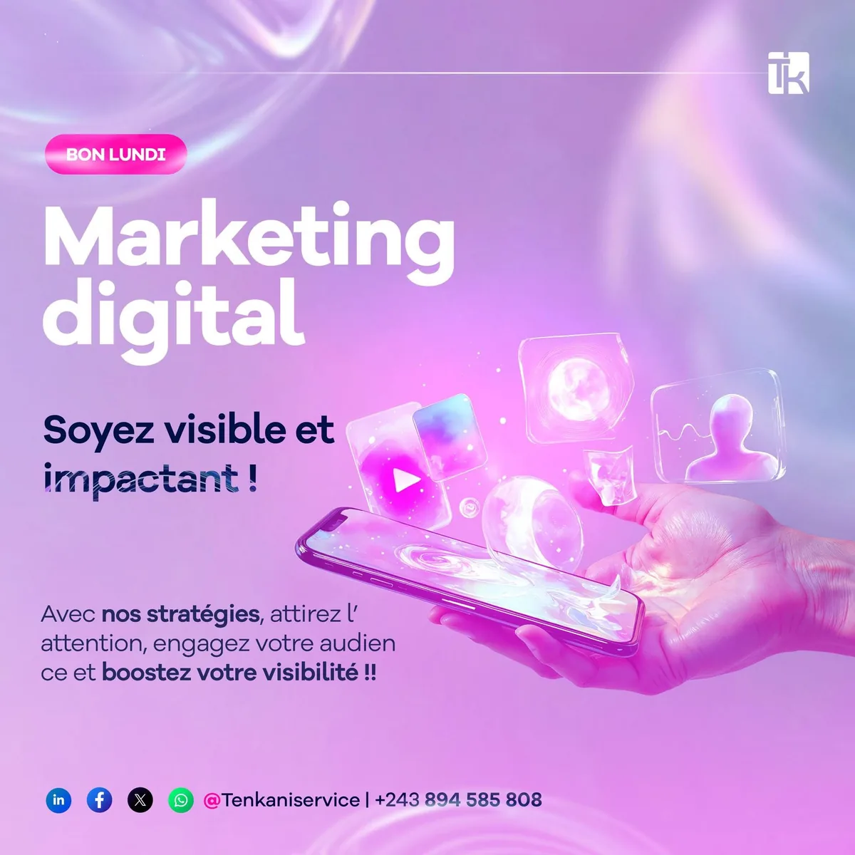 Affiche de campagne TENKANI 3