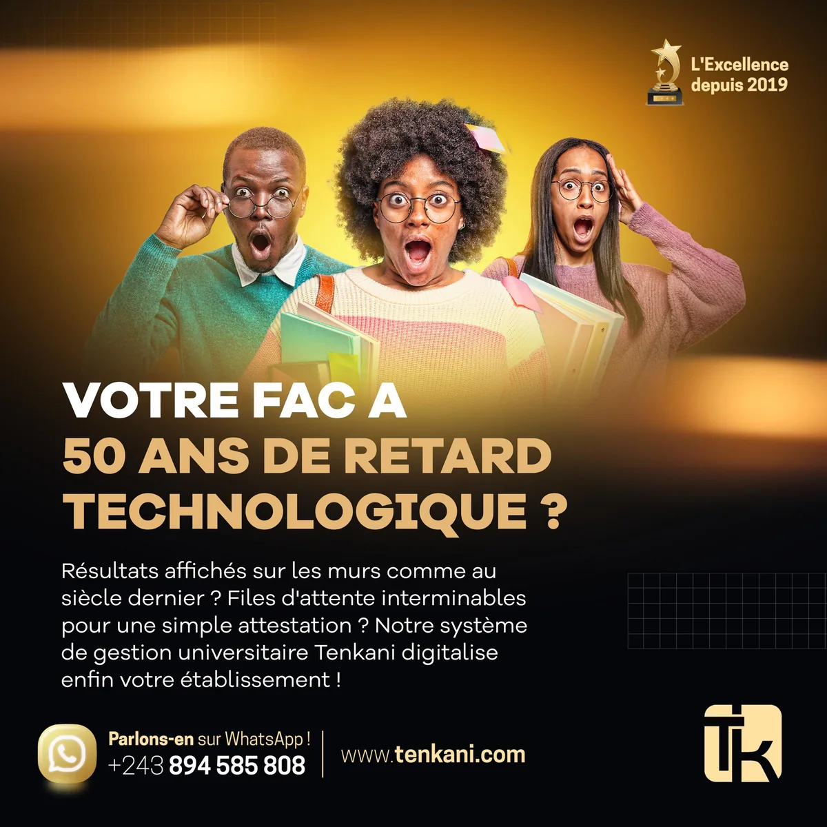 Affiche de campagne TENKANI 13
